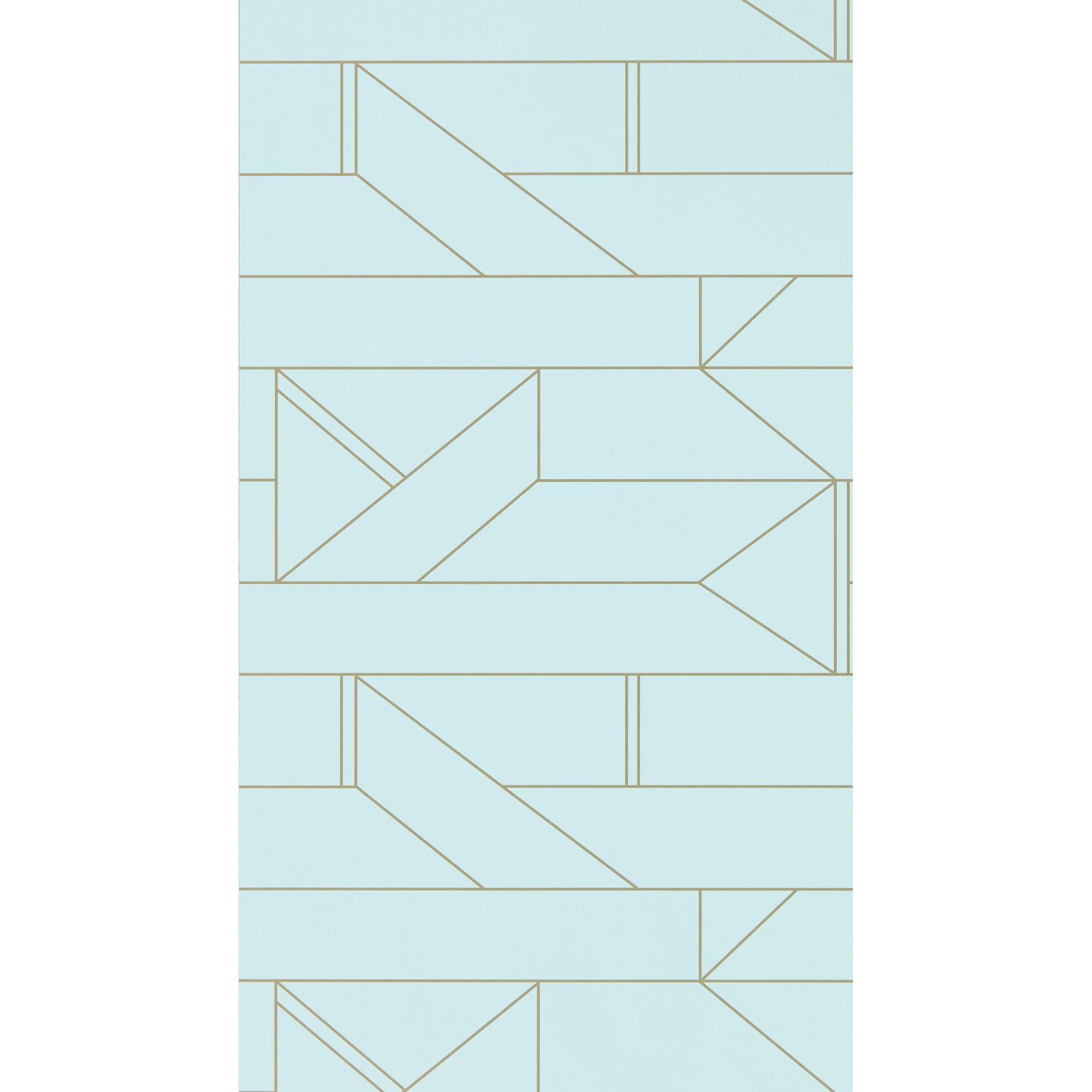 Barbican Geometric Wallpaper 112015 By Scion In Sky Blue